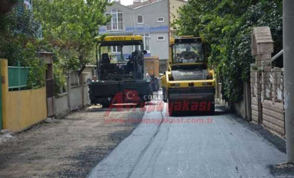 Başkan Baysan Asfaltlama Çalışmalarını Yerinde İnceledi (Görüntülü Haber)