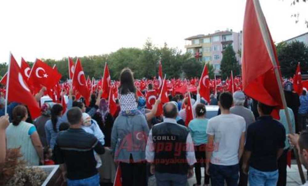 Ergene Teröre Karşı Tek Ses Tek Yürek Oldu