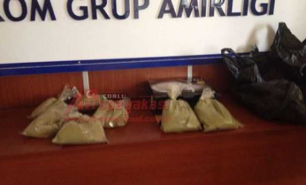 Çorlu Kom Ekiplerinden Zehir Tacirlerine Geçit Yok