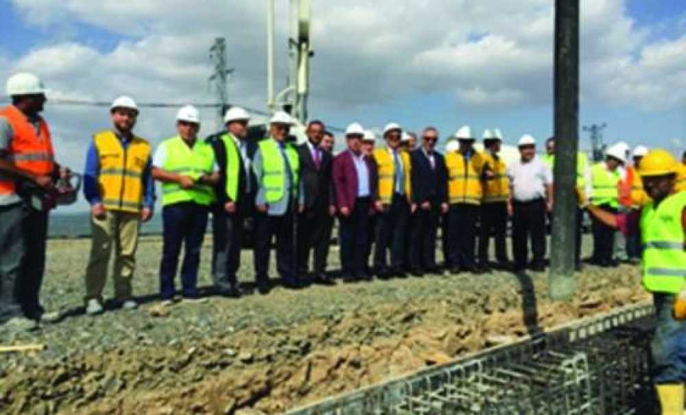Derin Deniz Deşarj Hattına İlk Beton Döküldü