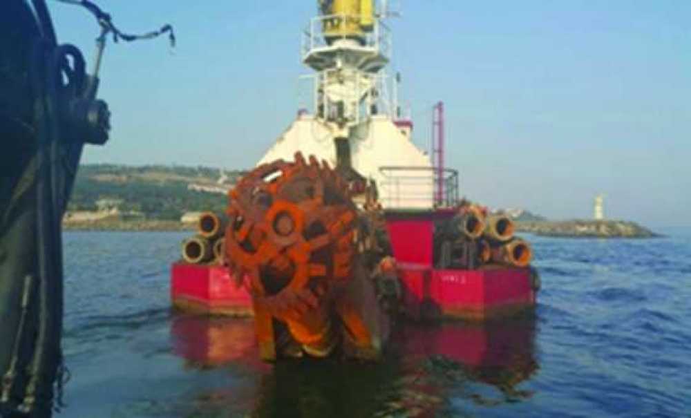 Derin Deniz Deşarj Hattına İlk Beton Döküldü