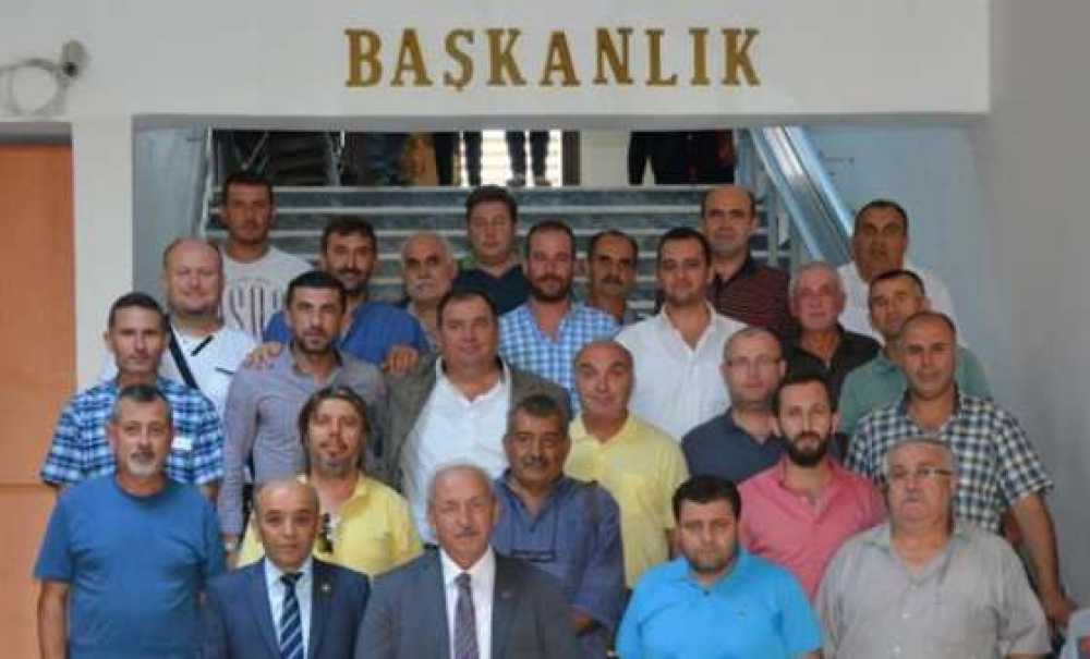 Tekirdağ`daki Spor Kulüpleri Temsilcilerinden Başkan Albayrak`a Ziyaret