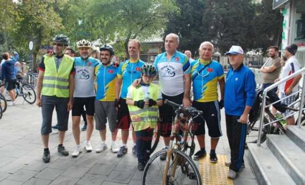 Çorlulular Bisikletlerine Binerek Harekete Geçti
