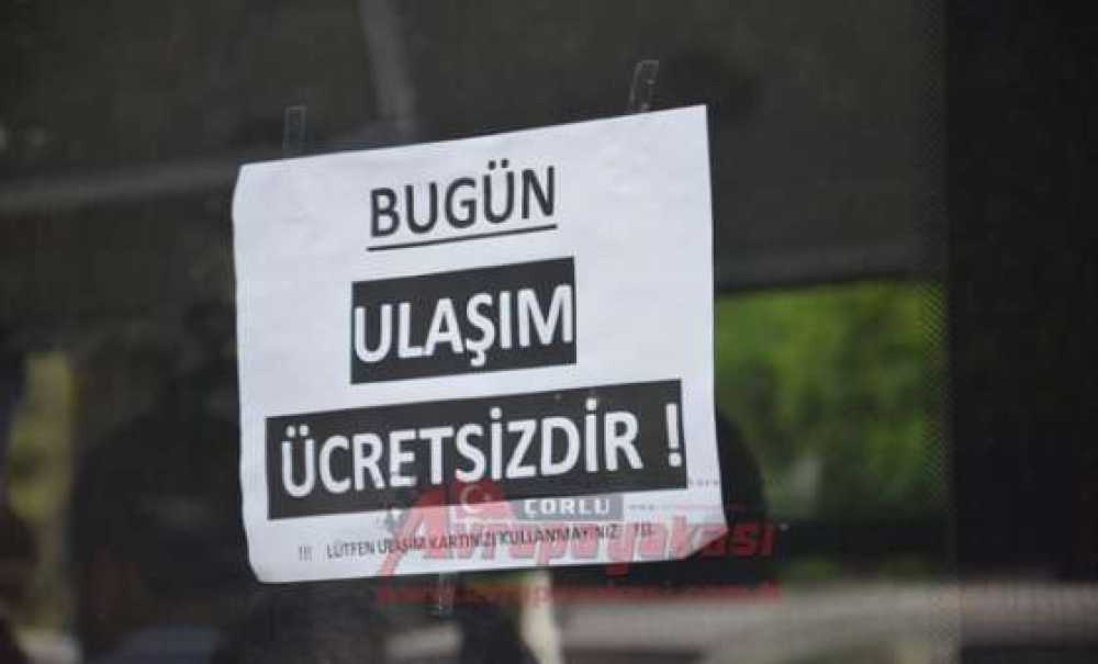 Ücretsiz Otobüs Geleneği Sürüyor