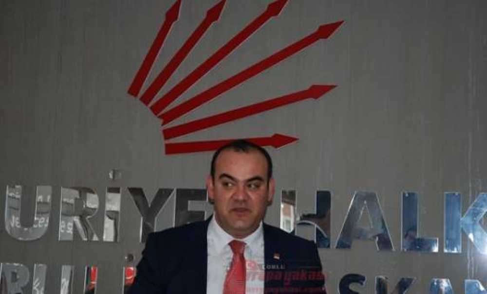 Chp Tekirdağ Milletvekili Emre Köprülü: