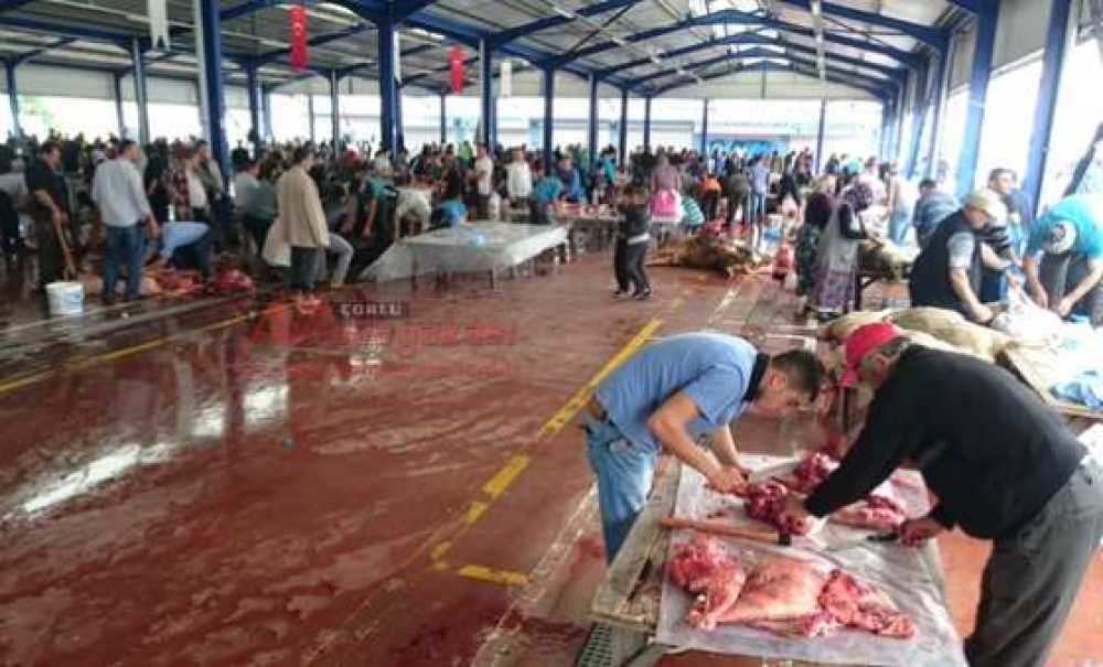 Çorlu'da Kurban Bayramı