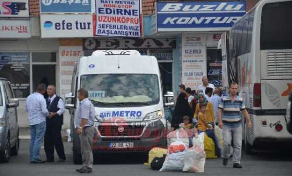 Otogarda Dönüş Yoğunluğu