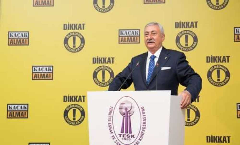 Tesk Genel Başkanı Bendevi Palandöken;“Kaçakla Mücadeye Devam”