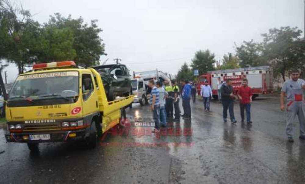 Yeni Sanayi Sitesinde Kaza: 1 Ölü