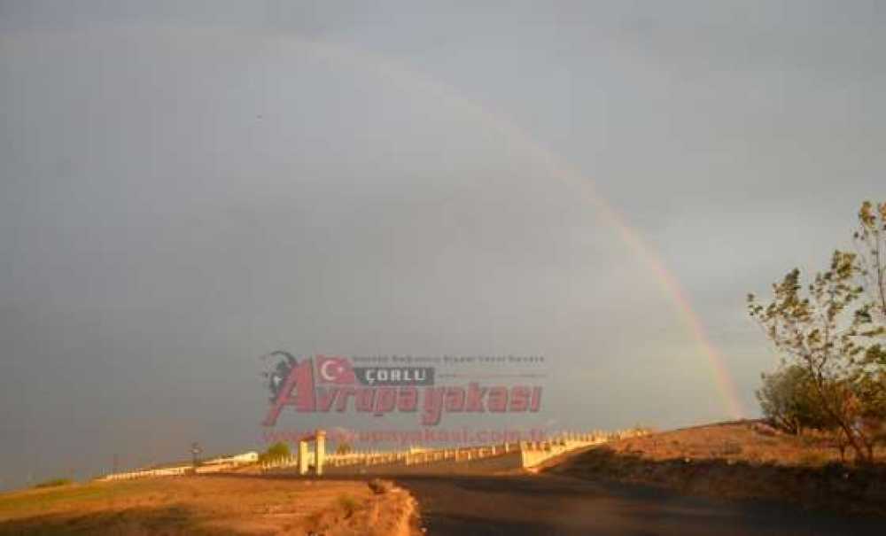 Çorlu Semalarında Gökkuşağı