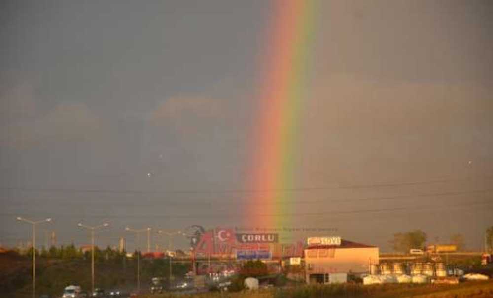 Çorlu Semalarında Gökkuşağı