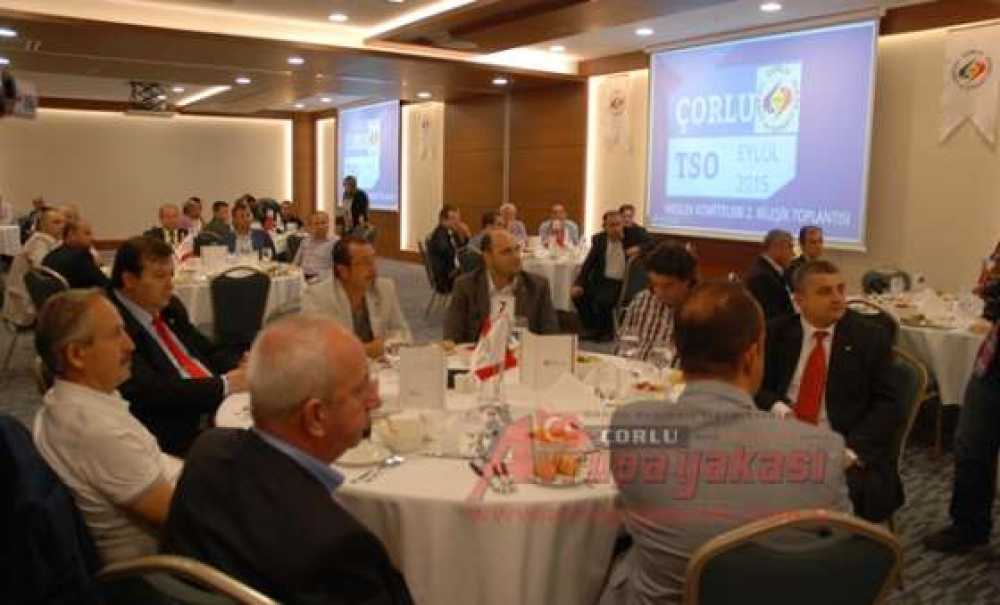 Çorlu Tso`dan Meslek Komiteleri Toplantısı