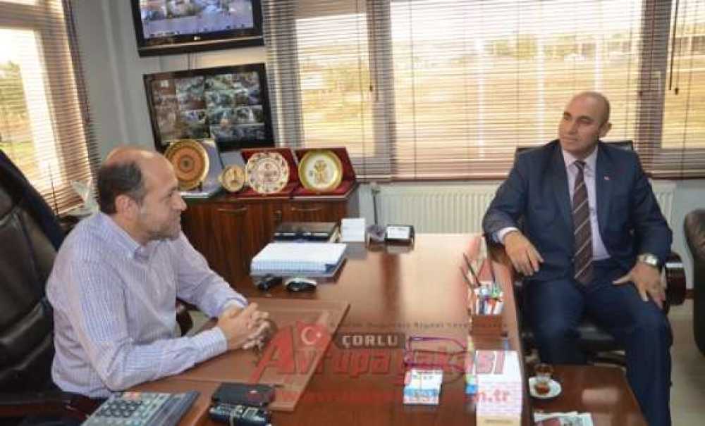 Mhp'li Özgül'den Gazetemize Ziyaret