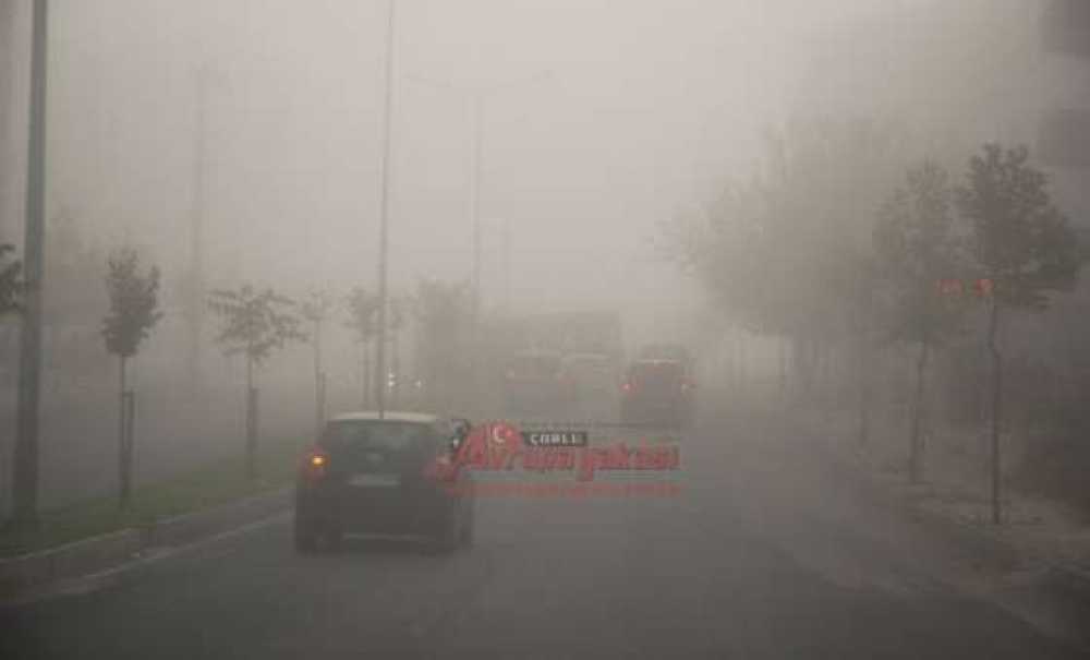 Çorlu Güne Sisle Uyandı