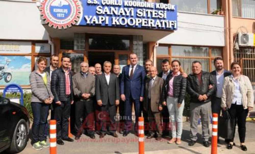 Chp Heyetinden Sanayi Sitesi Yönetimine Ziyaret
