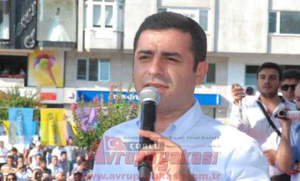 Selahattin Demirtaş Çorlu`ya Gelecek