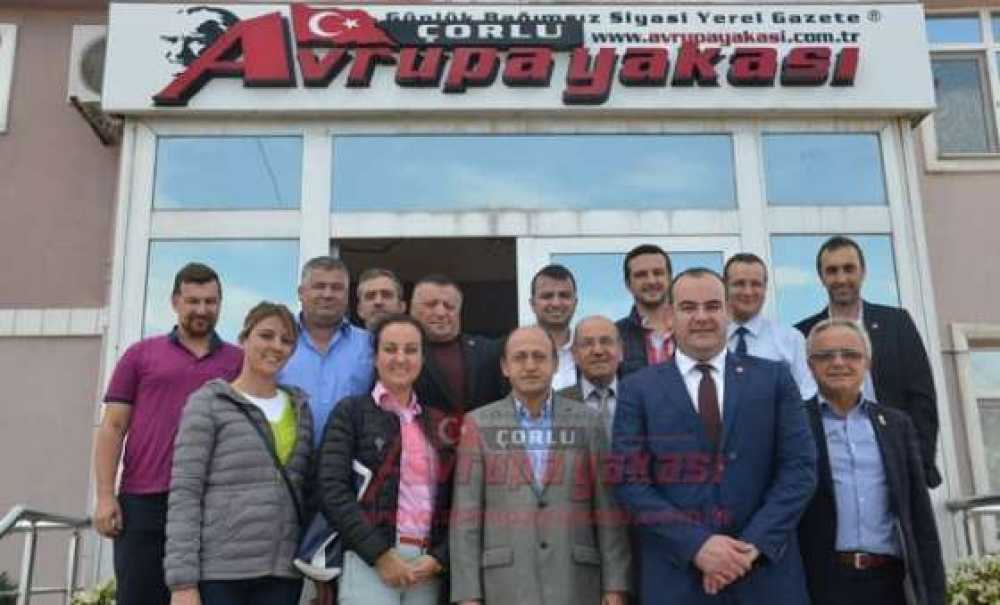 Chp'li Köprülü'den Avrupa Yakası'na Ziyaret