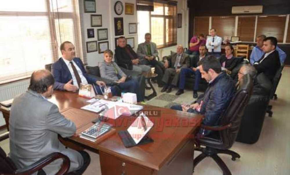 Chp'li Köprülü'den Avrupa Yakası'na Ziyaret