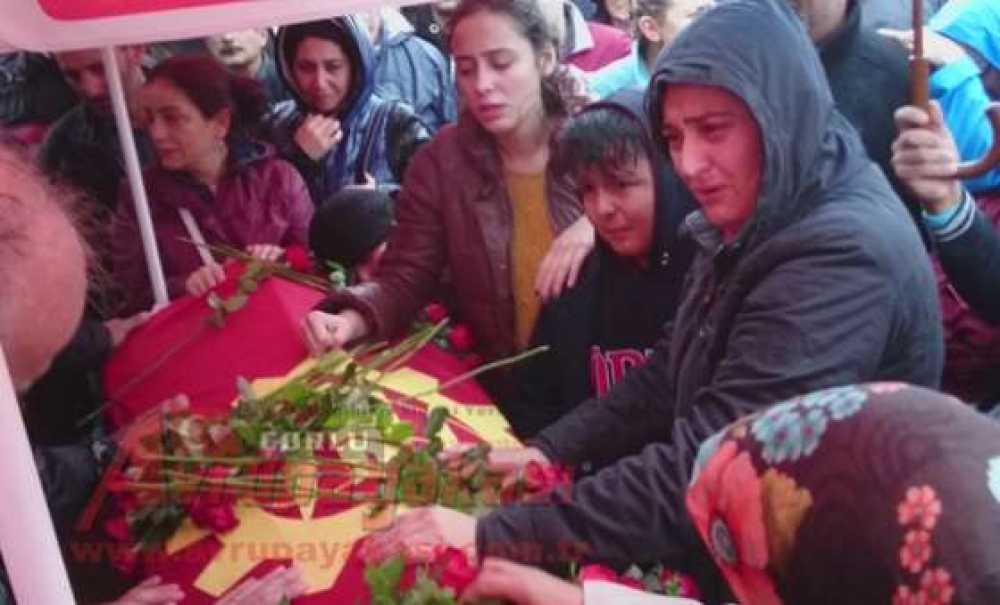 Ankara'daki Patlamada Ölen Ercan Adsız Çorlu'da Toprağa Verildi