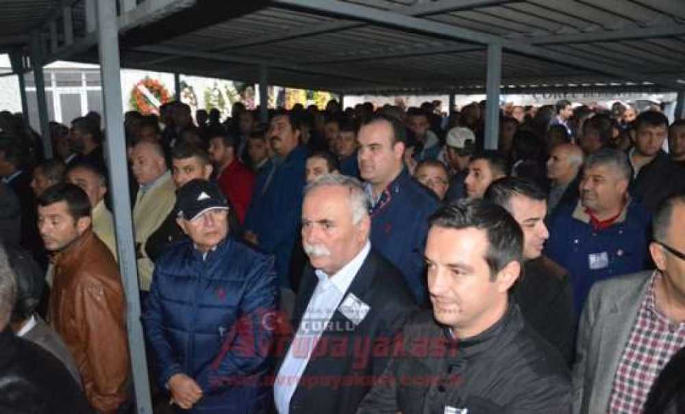 Ankara'daki Patlamada Ölen Ercan Adsız Çorlu'da Toprağa Verildi