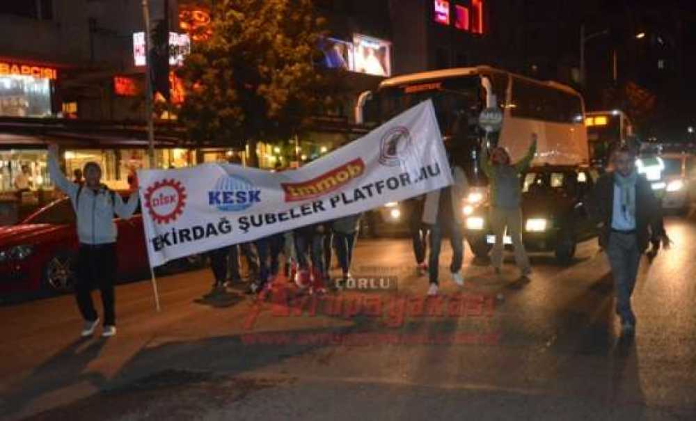 Ankara'daki Dehşetin Tanıkları Çorlu'da Gözyaşları Ile Karşılandı