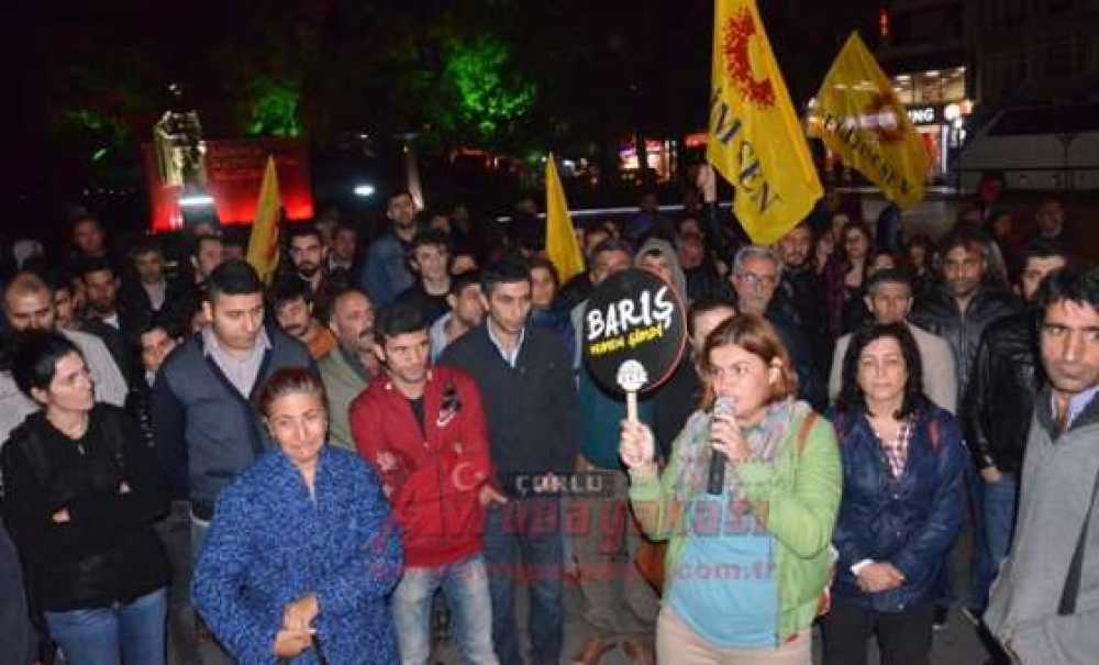 Ankara'daki Dehşetin Tanıkları Çorlu'da Gözyaşları Ile Karşılandı