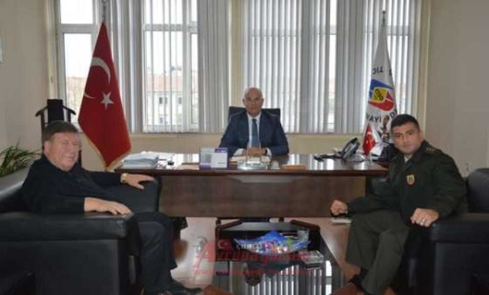 Çorlu İlçe Jandarma Komutanı Gürzsoy`dan Çorlu Tso`ya Ziyaret