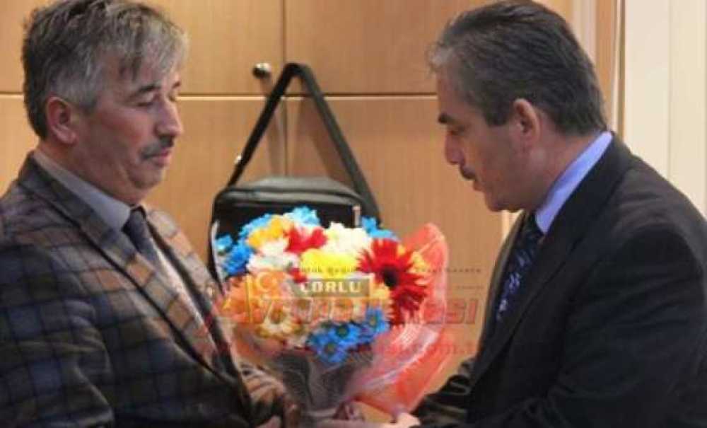 Çorlu Anadolu İmam Hatip Lisesi İdareci Ve Öğretmenlerinden Müftülüğe Ziyaret