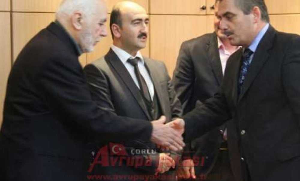 Çorlu Anadolu İmam Hatip Lisesi İdareci Ve Öğretmenlerinden Müftülüğe Ziyaret