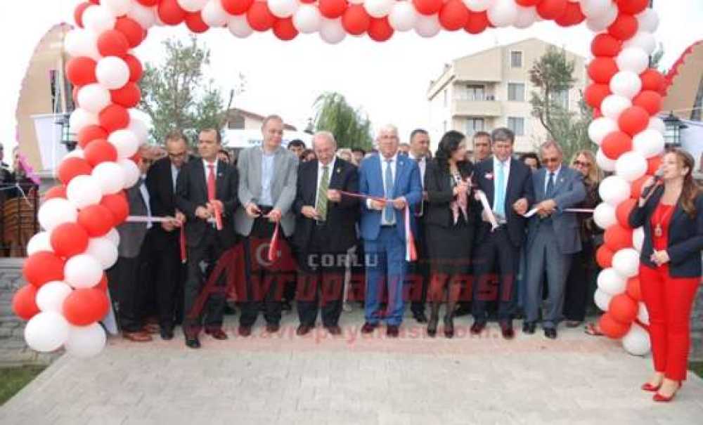 Ergene`de Sevgi Ve Barış Parkları Açıldı