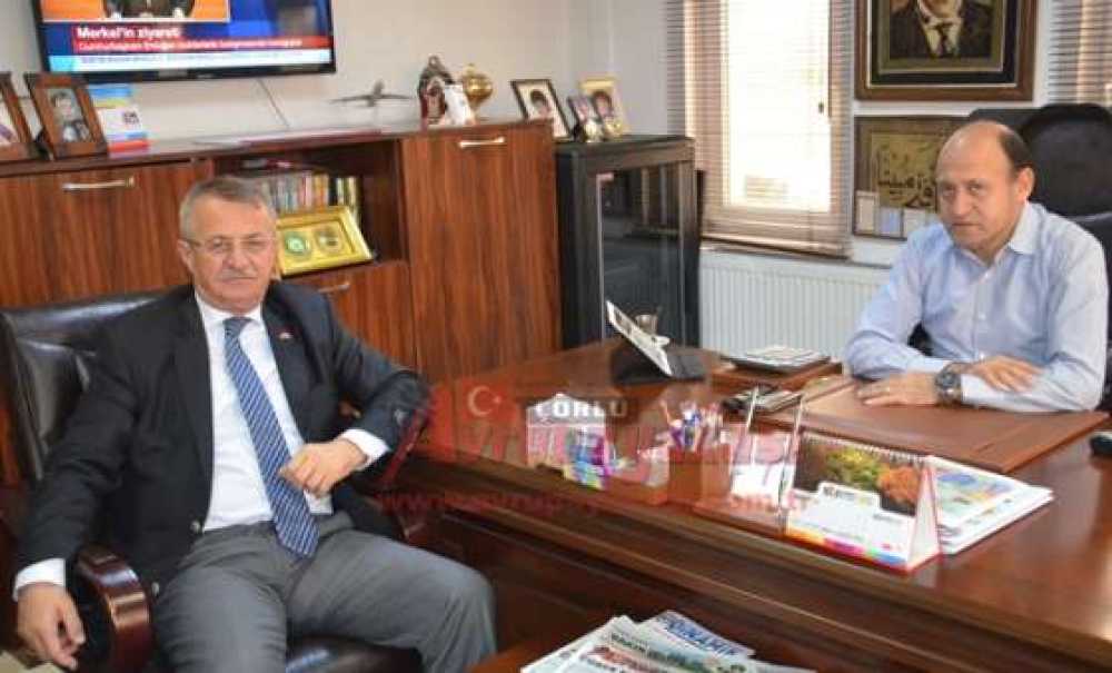 Milletvekili Belen'den Gazetemize Ziyaret