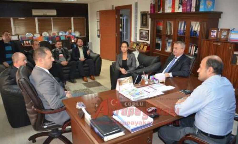 Milletvekili Belen'den Gazetemize Ziyaret