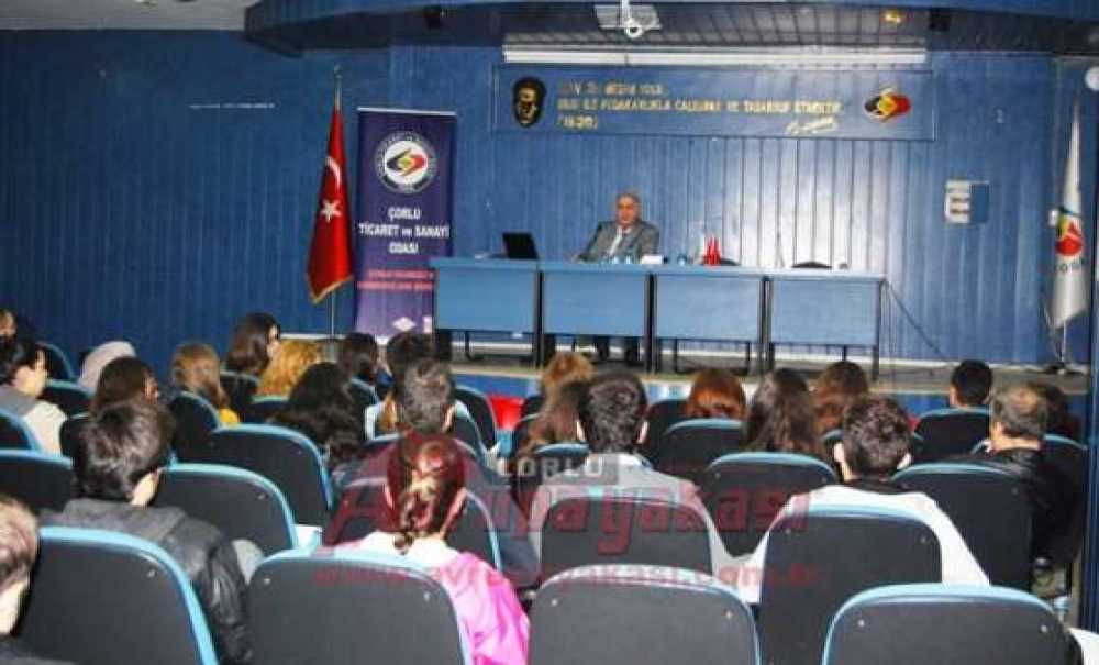 Çorlu Tso'da İş Sağlığı Ve Güvenliği Eğitimi Gerçekleştirildi