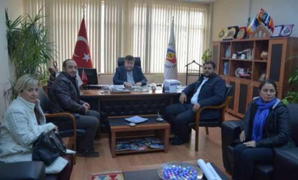 İştrak`ın Yeni Yönetiminden Başkan Sülün`e Ziyaret