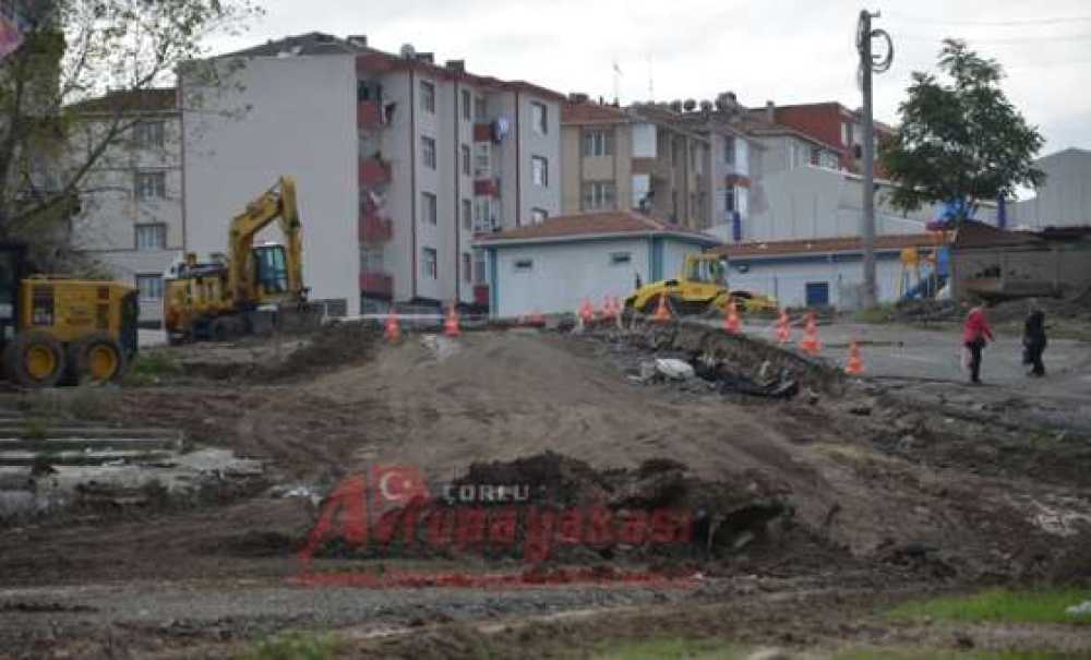 Çorlu Belediyesi'nden Altyapı Ve Yol Çalışması