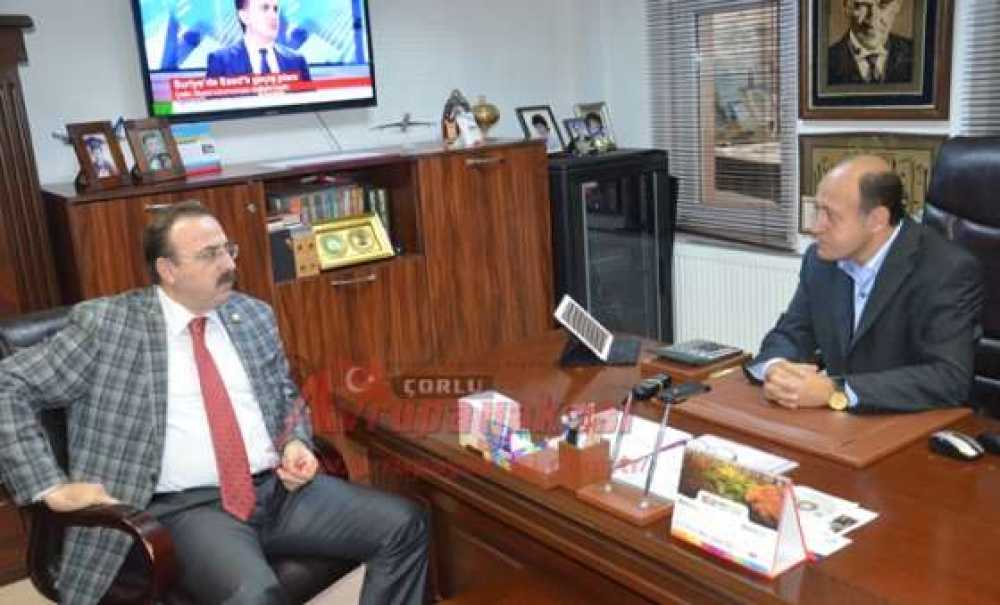 Ak Partili Yel'den Gazetemize Ziyaret