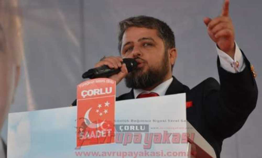 Sp Genel Başkanı Kamalak Çorlu'da