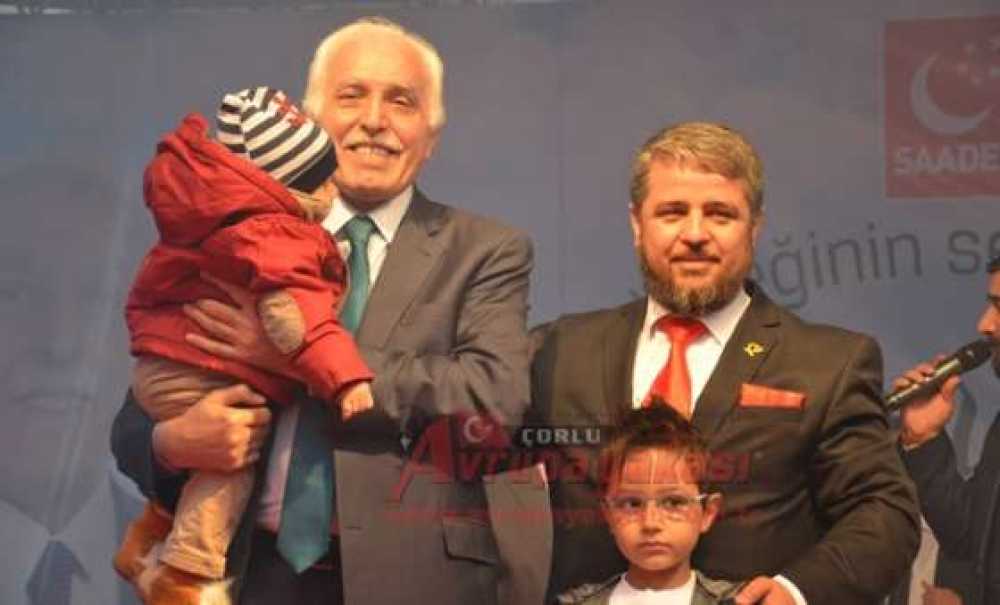 Sp Genel Başkanı Kamalak Çorlu'da