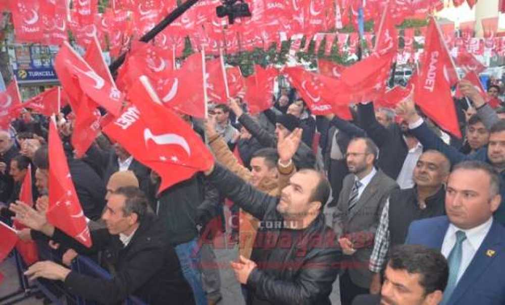 Sp Genel Başkanı Kamalak Çorlu'da