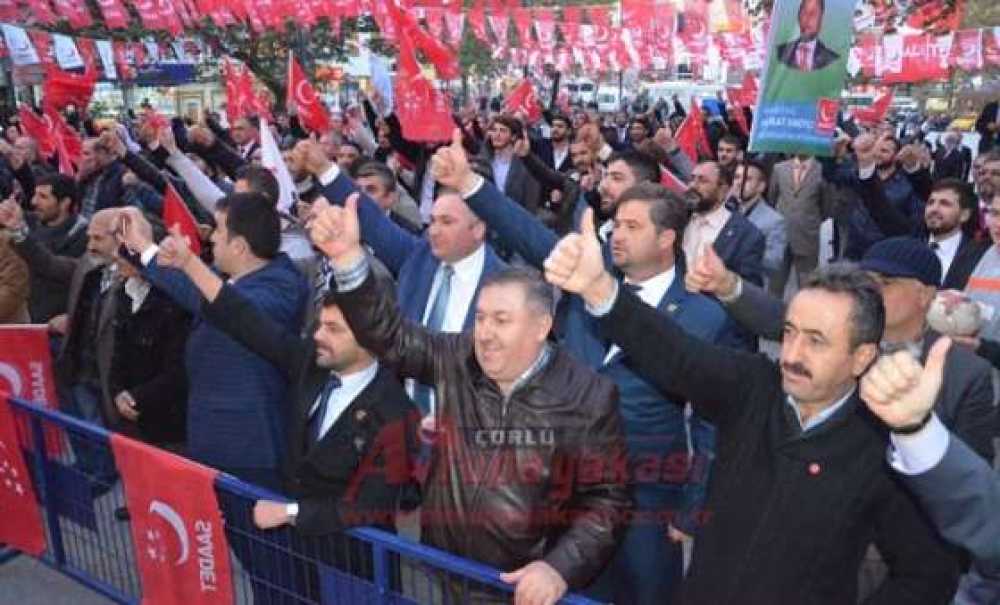 Sp Genel Başkanı Kamalak Çorlu'da