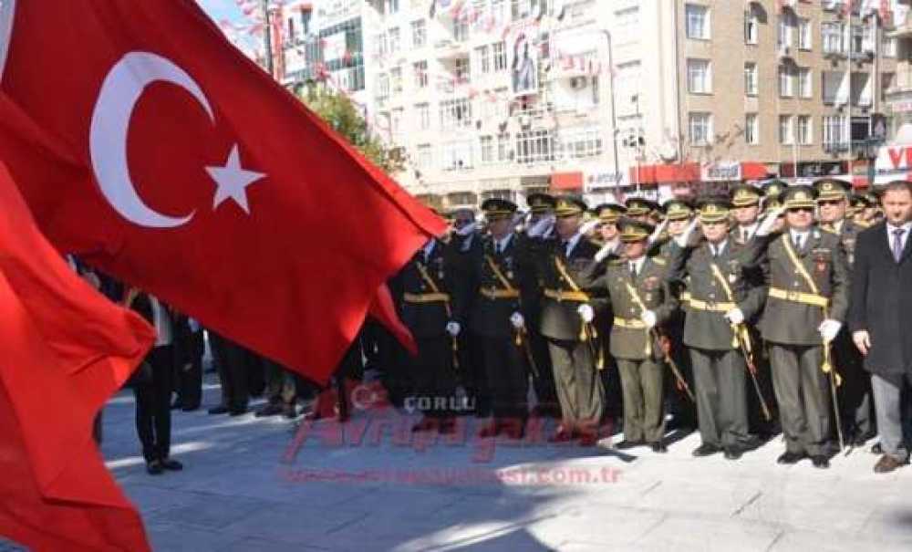 29 Ekim Cumhuriyet Bayramı Çelenk Töreni
