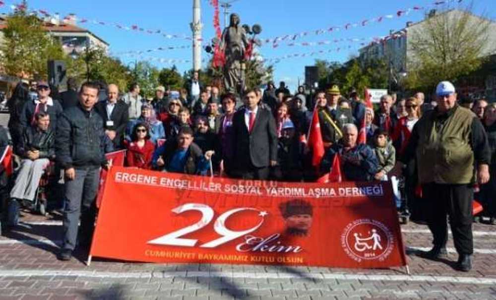 Ergene`de 29 Ekim Coşkusu