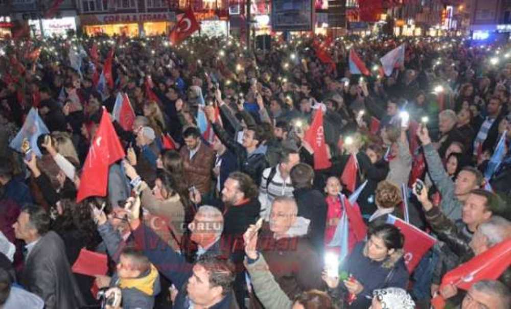 Chp Genel Başkanı Kılıçdaroğlu Çorlu'da