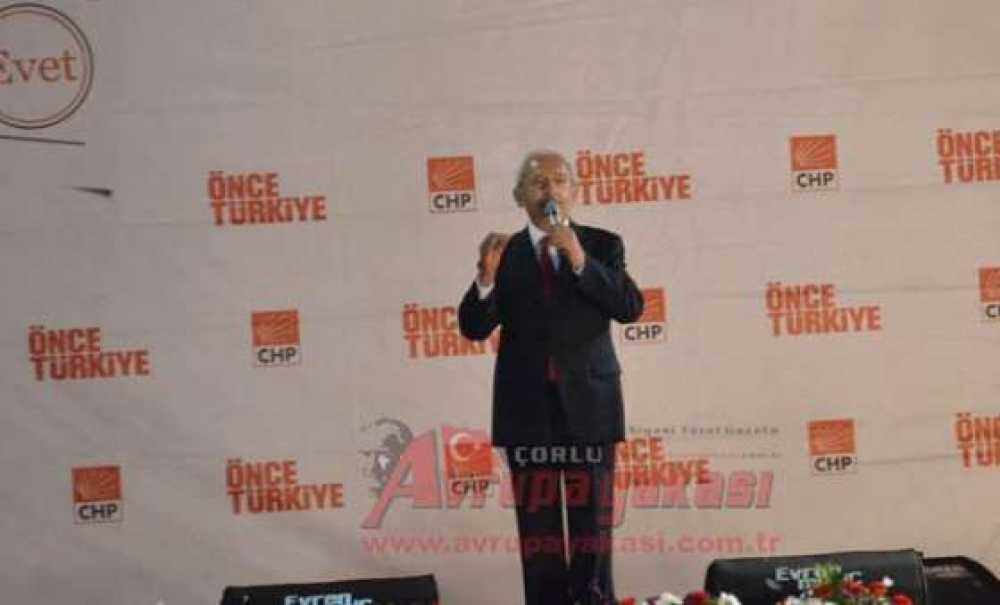 Chp Genel Başkanı Kılıçdaroğlu Çorlu'da