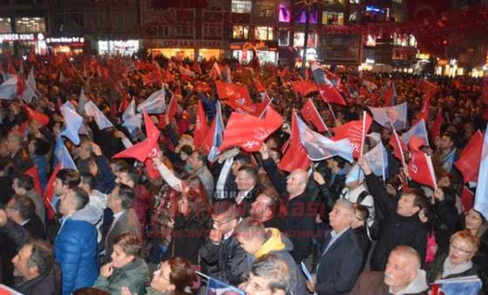 Chp Genel Başkanı Kılıçdaroğlu Çorlu'da