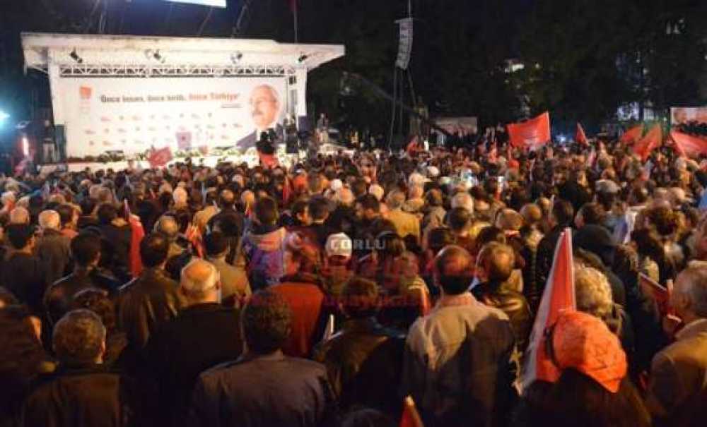 Chp Genel Başkanı Kılıçdaroğlu Çorlu'da