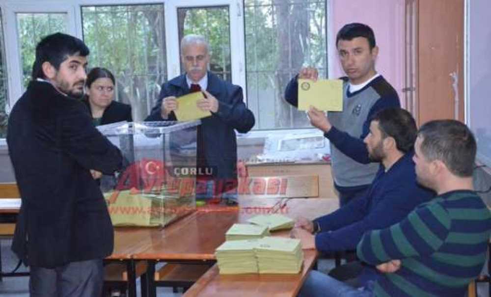 Çorlu Ve Ergene`de Resmi Seçim Sonuçları Açıklandı