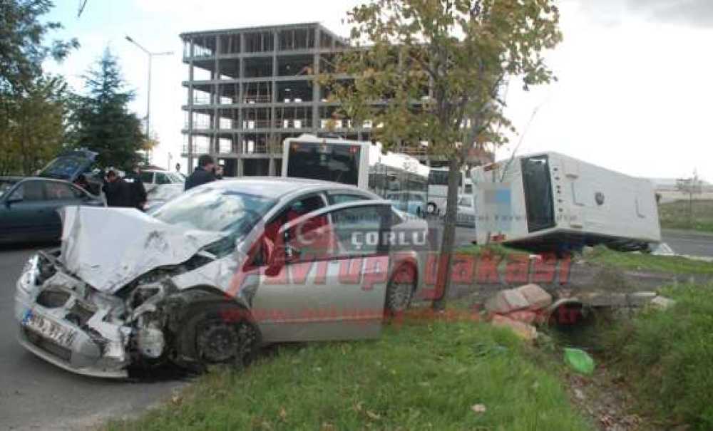 Kaza Ucuz Atlatıldı