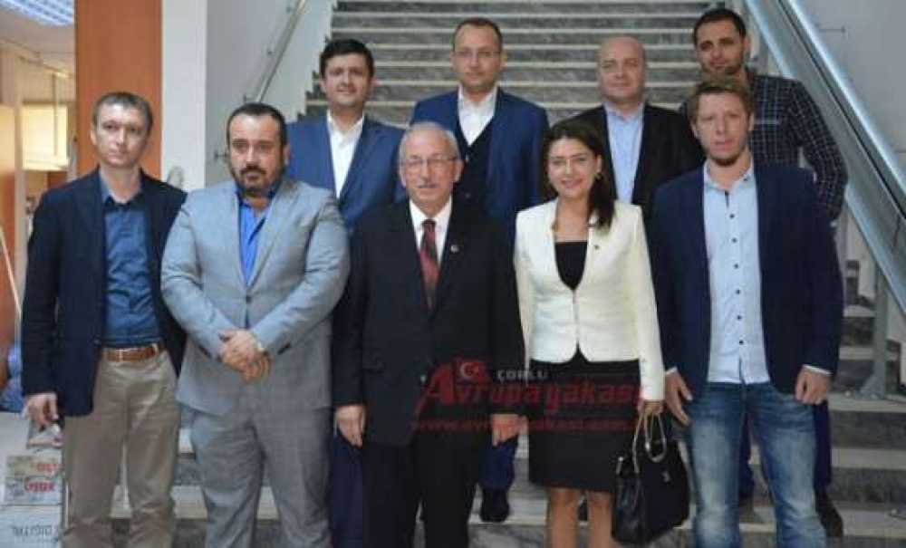 Tobb Genç Girişimciler Kurulu`ndan Tekirdağ Büyükşehir Belediyesi`ne Ziyaret