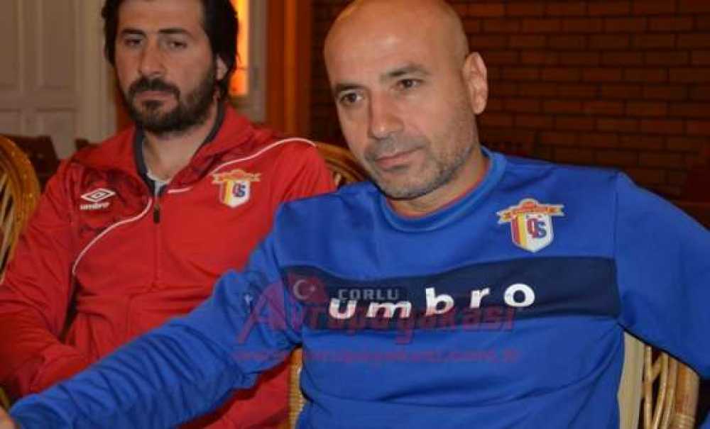 Çorluspor 1947 Teknik Direktörü Tacettin Doğan: “Kazanan Futbol Olsun”